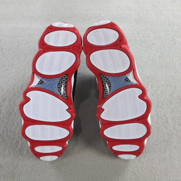 Jordan Pro Strong Sneakers Mens 13 White Gym Red Black Basketball Shoes Nike Air - Picture 6 of 7